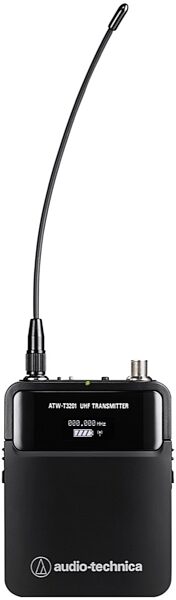 Audio-Technica ATW-3211/831 Fourth-Generation 3000 Series Wireless Lavalier System, Band DE2 (470.125 - 529.975 MHz), BodyPack1
