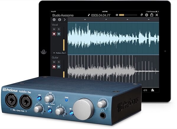 PreSonus AudioBox iTwo USB iPad Recording System, New, View