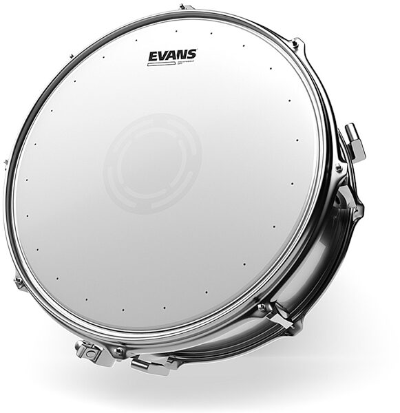 Evans Heavyweight Coated Dry Dot Snare Head, 14&quot;, view