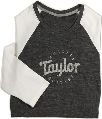 Taylor Ladies Baseball T-Shirt, Large, Action Position Back