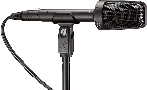 Audio-Technica BP4025 X/Y Stereo Field Recording Microphone, New, Side View