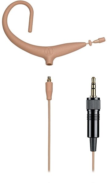 Audio-Technica BP893x-cLM3 Omnidirectional Condenser Headworn Microphone, Beige, BP893xcLM3-TH, Main
