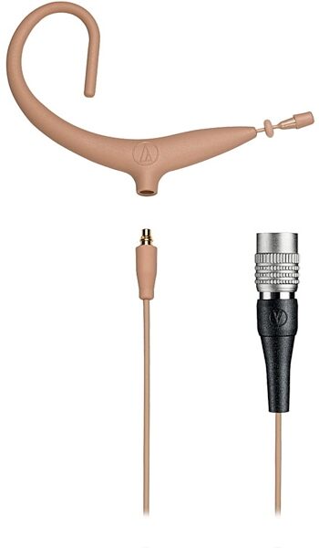 Audio-Technica BP893x-cW Omnidirectional Condenser Headworn Microphone, Beige, BP893xcW-TH, Main