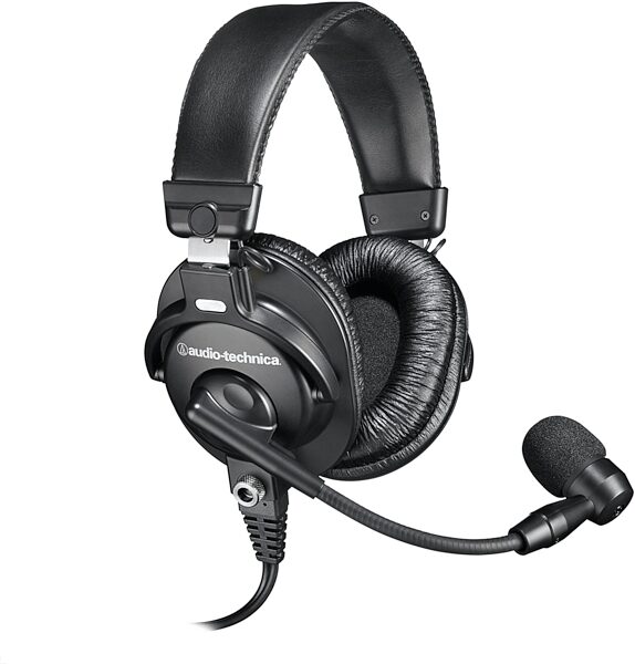 Audio-Technica BPHS1-XF4 Broadcast Stereo Headset, 4-pin XLRF-Type, With Windscreen