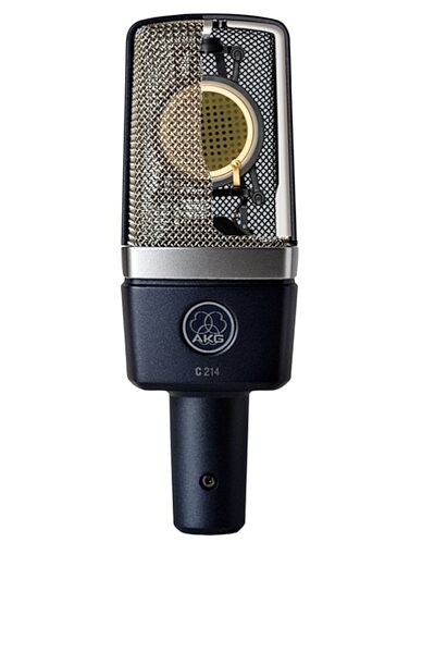 AKG C 214 Large-Diaphragm Condenser Microphone, New, Capsule