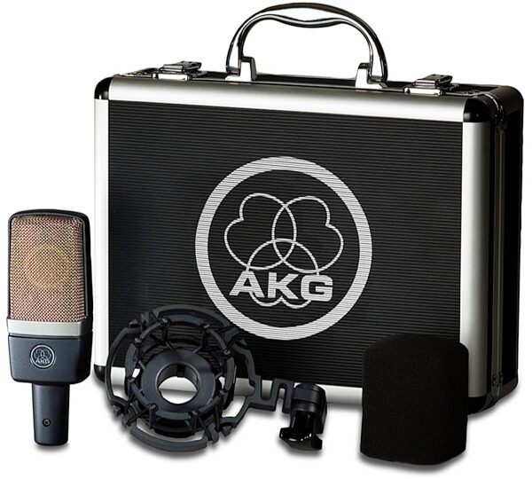 AKG C 214 Large-Diaphragm Condenser Microphone, New, Contents
