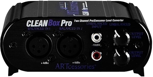 ART CLEANBoxPro Dual-Channel Balanced/Unbalanced Level Converter, New, view