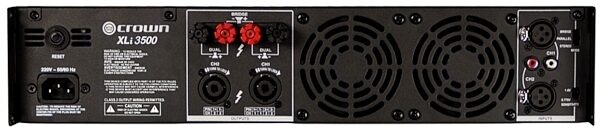 Crown XLI3500 Power Amplifier (1350 Watts), New, Back
