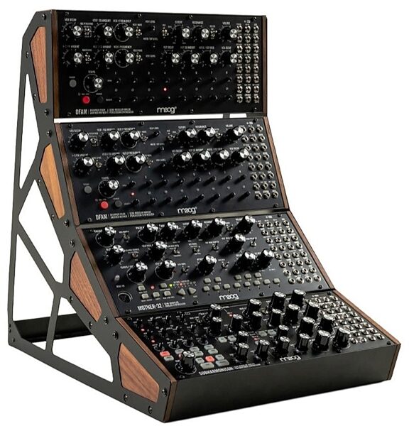 Moog 4-Tier Rack Kit for DFAM/Mother-32/Subharmonicon Synthesizer, New, Main