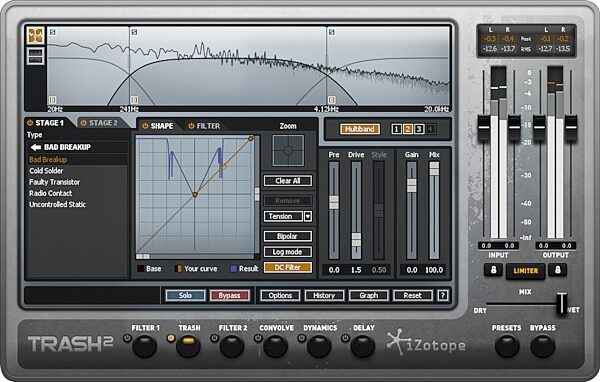 izotope trash 2 metal presets