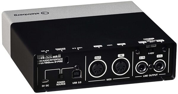 Steinberg UR22mkII USB Audio Interface, New, Rear