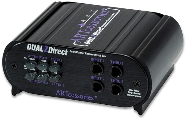 ART DualZDirect Dual Passive Direct DI Box, New, main