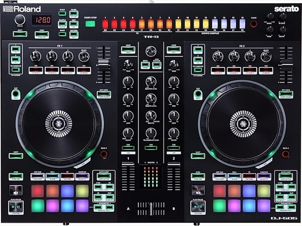 Roland DJ-505 Professional DJ Controller, New, Main