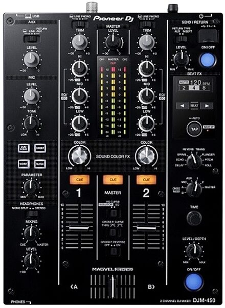 Pioneer DJM-450 DJ Mixer, New, Main