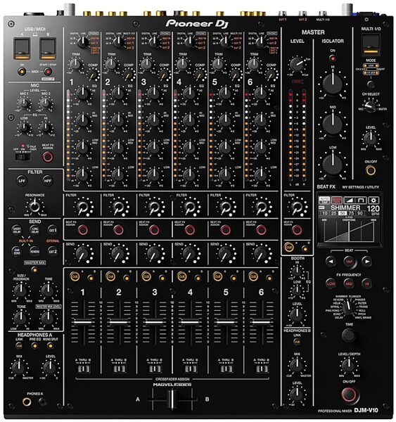 Pioneer DJ DJM-V10 DJ Mixer, New, Main