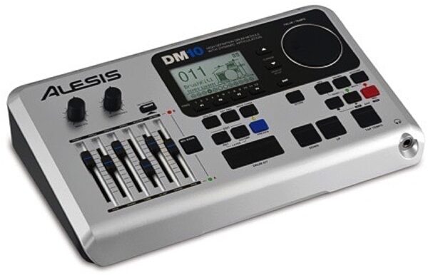 Alesis DM10 Studio Kit Electronic Drum Set, Angle
