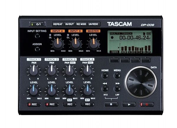 TASCAM DP-006 Pocketstudio Digital Multi-Track Recorder, 6-Track, New, Main