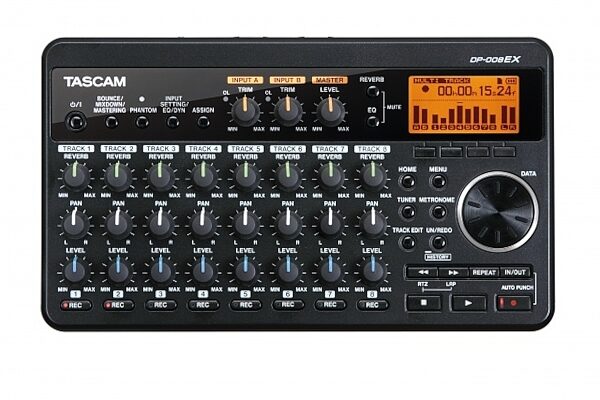 TASCAM DP-008EX Pocketstudio Digital Multi-Track Recorder, 8-Track, New, Main