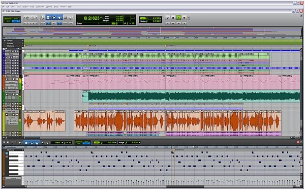 M-Audio Pro Tools M-Powered Recording Software, Screenshot - Edit