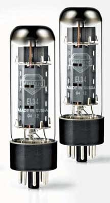 Mullard EL34 Power Amplifier Tube, Single, Main
