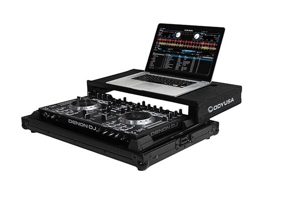 Odyssey FRGSDNMC4000BL Black Label Case for Denon DJ MC-4000, New, View 5