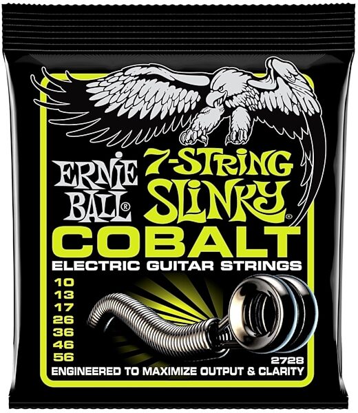 Ernie Ball Regular Slinky Paradigm 7-String Electric Guitar Strings 10-56 Gauge 
