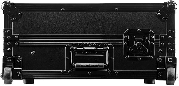 Odyssey FZDDJ1000BL 1U Black Label Case for DDJ-1000, Black, with Corner Wheels, Action Position Back