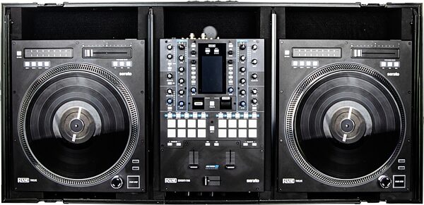 Odyssey FZGSPRA1272WBL Remixer Glide Style DJ Coffin Case for Rane 72 and 12, New, Action Position Back