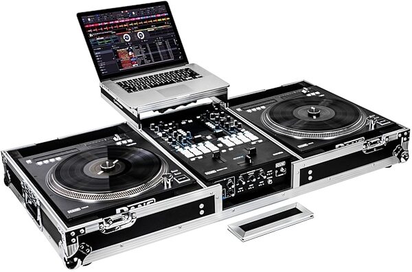 Odyssey FZGSRANE1272W Low Profile DJ Coffin Case for Rane 12 and 72, New, Action Position Back