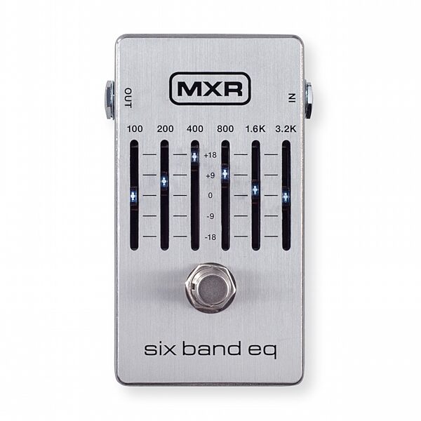 MXR M109S 6-Band Graphic EQ Pedal, New, Main