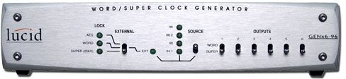 Lucid GENx6 96 Word/Super Clock Generator, Main