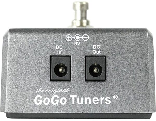 Gogo Big Screen Pedal Tuner, Back
