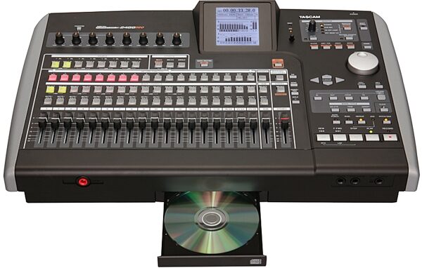 TASCAM 2488neo 24-Track Recording Workstation, Front 1