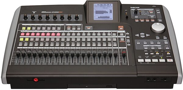 TASCAM 2488neo 24-Track Recording Workstation, Front 2