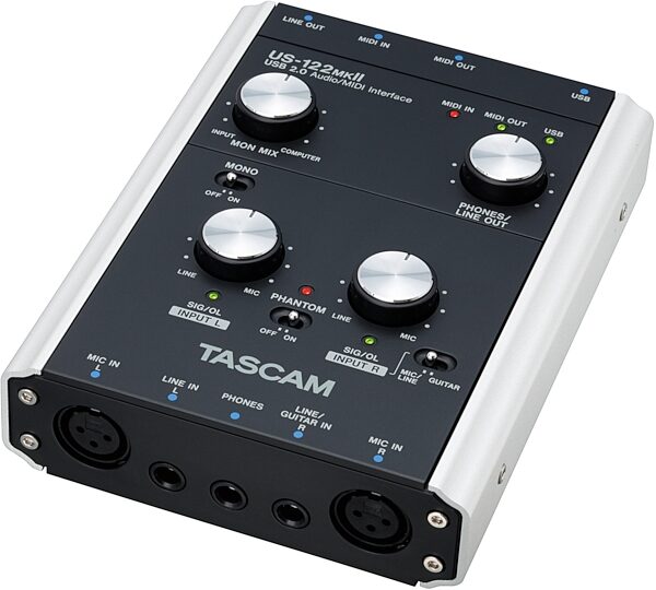 TASCAM US122 MKII USB 2.0 Audio Interface, Main