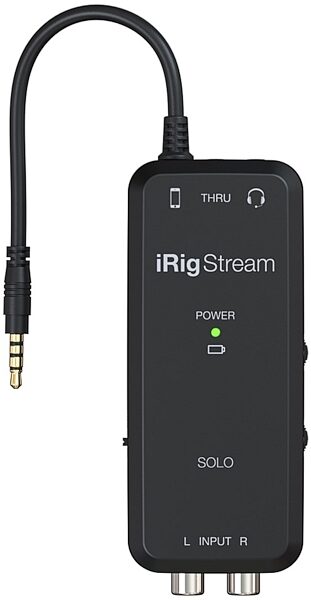 IK Multimedia iRig Stream Solo TRRS Audio Interface, New, main