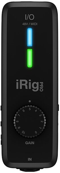 IK Multimedia iRig Pro I/O USB and iOS Audio/MIDI Interface, New, Main