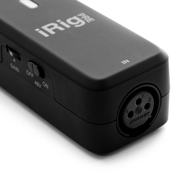 IK Multimedia iRig Pre HD High-Definition Mic Preamplifier Interface, Blemished, Detail