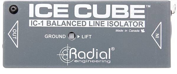 Radial IceCube IC-1 Passive Line Level Isolator, New, Top