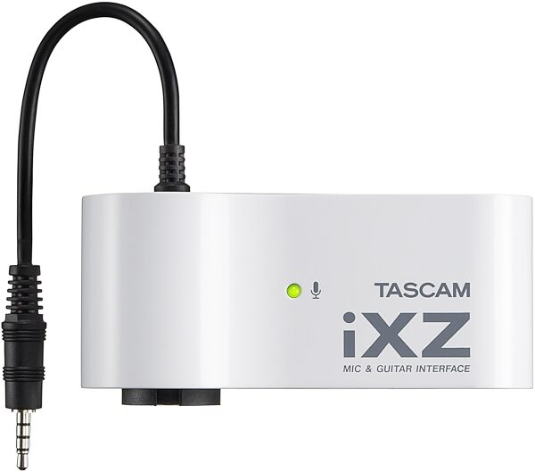 TASCAM iXZ Audio Interface for iOS Devices with TRRS Input, New, Top