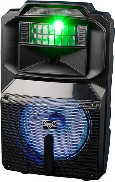 VocoPro Karaoke Thunder 1200 Powered Party PA Speaker (with Lights), New, Main