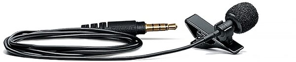 Shure MOTIV MVL Omnidirectional Condenser Lavalier Microphone for Mobile Devices, Warehouse Resealed, Main