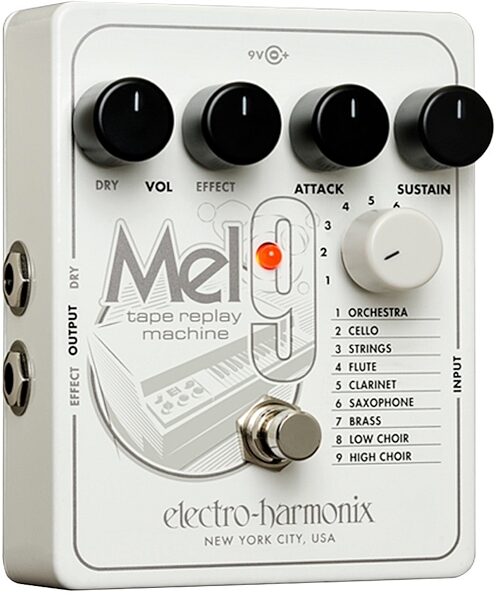 Electro-Harmonix MEL9 Tape Replay Machine Pedal, New, Main
