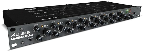 Alesis MultiMix 8 Line 8-Channel Mixer, Main