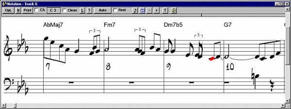 PG Music Power Tracks Audio Version 7 (Windows), New Notation
