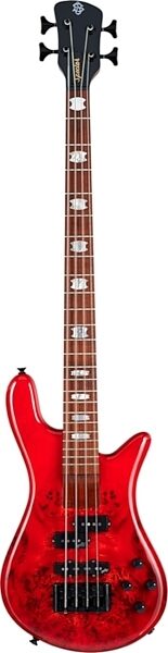 Spector Rudy Sarzo Euro LT Electric Bass (with Gig Bag), Inferno Red Gloss, main-