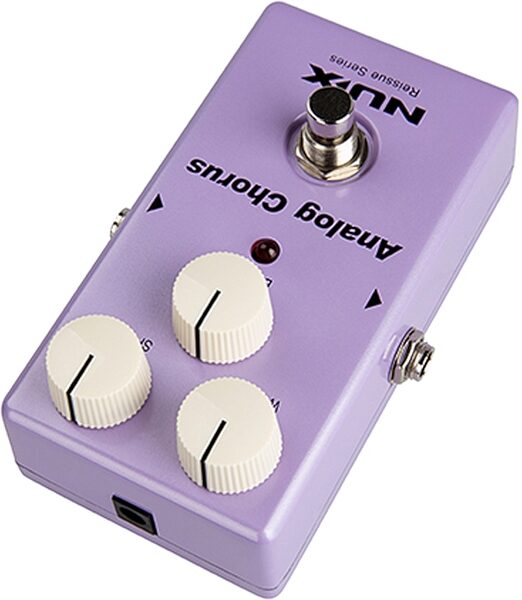 NUX Analog Chorus Pedal, New, Action Position Back