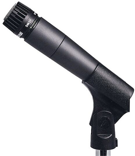 Shure SM57 Cardioid Dynamic Microphone, SM57 LC, without Cable, With Clip
