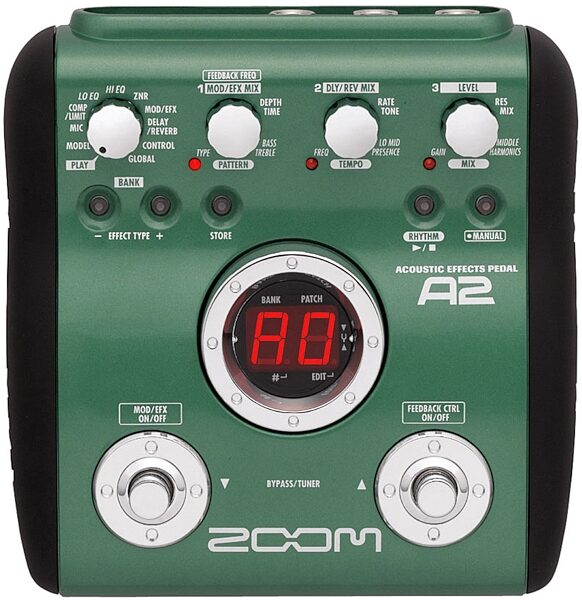 Zoom A2 Acoustic Guitar Multi-Effects Pedal, Main