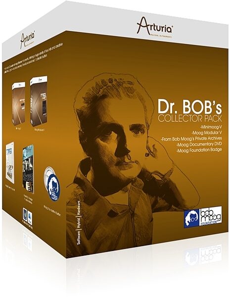 Arturia Dr. Bob's Limited Edition Bob Moog Collector Pack Software, Main